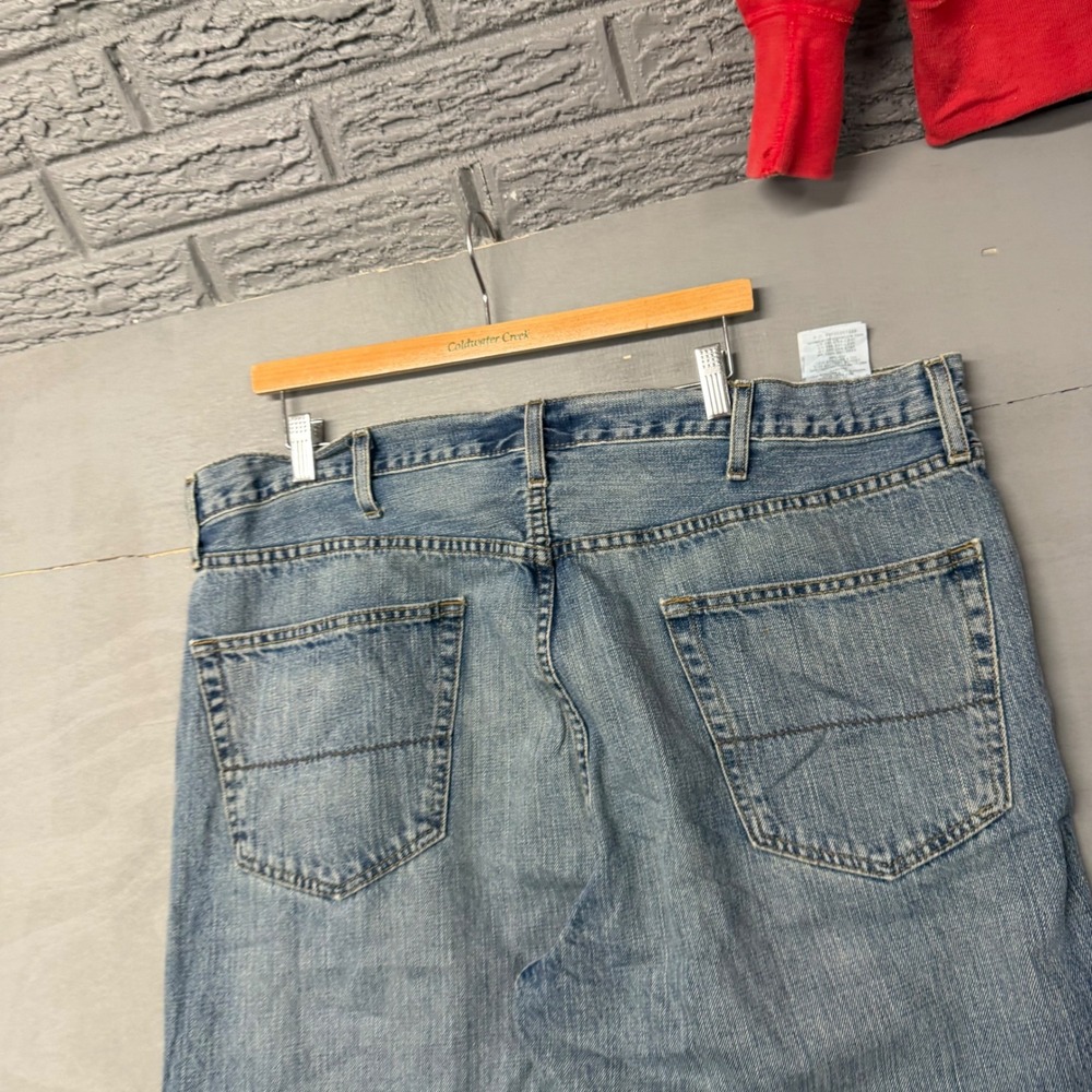 Denizen Levi's Mens Relaxed Fit Straight Leg Light Wash Blue Jeans 42x30 5557